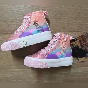 Disney Elisa Ground UP Frozen High-Top Sneakers with Character Design Toddler 5